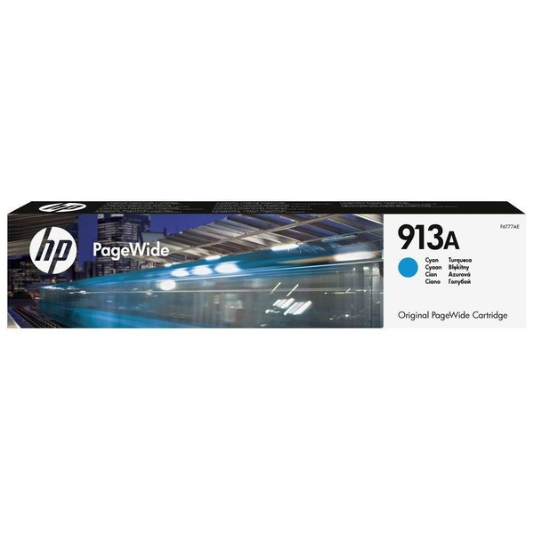 HP F6T77AE/913A Tintenpatrone cyan, 3.000 Seiten ISO/IEC 24711 37ml