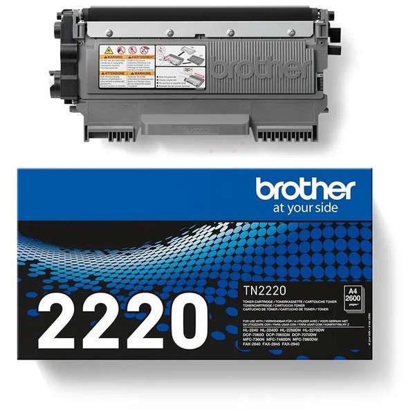 Brother TN-2220 Toner-Kit, 2.600 Seiten ISO/IEC 19752