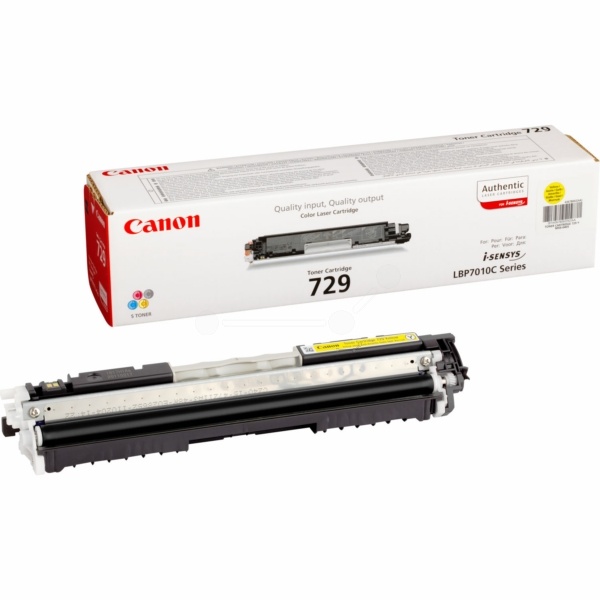 Canon 4367B002/729Y Toner gelb, 1.000 Seiten