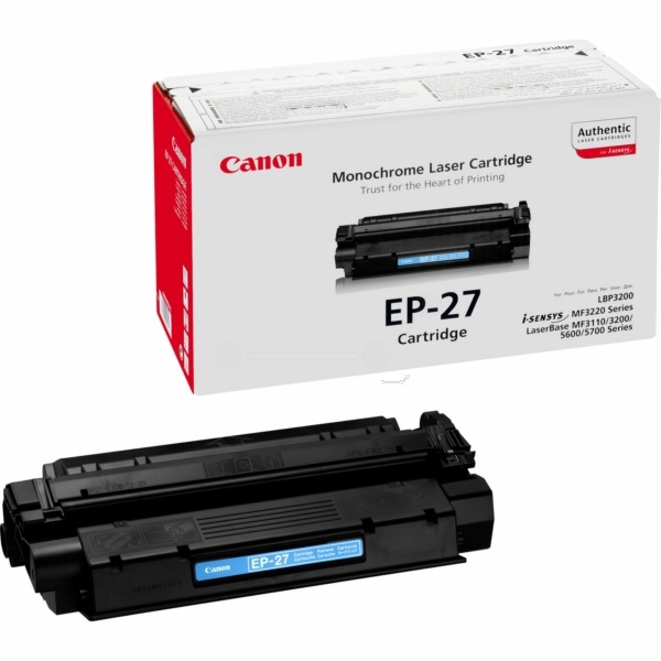 Canon 8489A002/EP-27 Tonerkartusche schwarz, 2.500 Seiten/5%