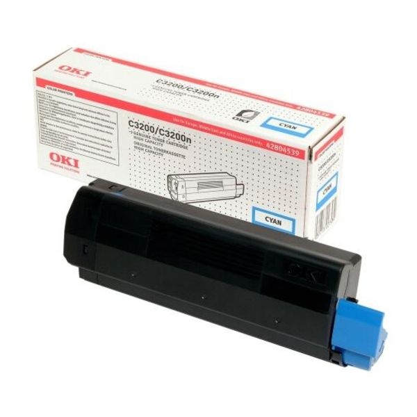 OKI 42804539 Toner cyan, 3.000 Seiten/5%