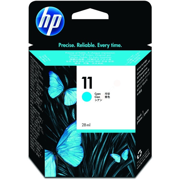 HP C4836AE/11 Tintenpatrone cyan, 2.350 Seiten ISO/IEC 24711 28ml