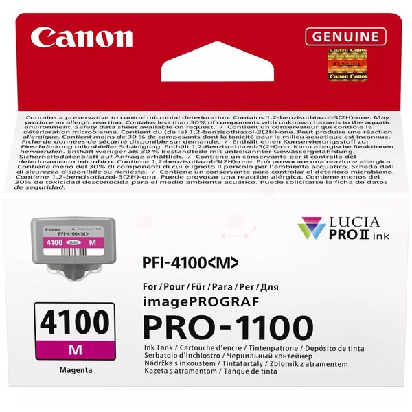 Canon 6779C001/PFI-4100M Tintenpatrone magenta 80ml