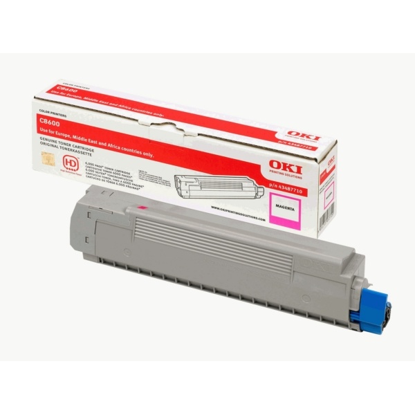 OKI 43487710 Toner magenta, 6.000 Seiten/5%