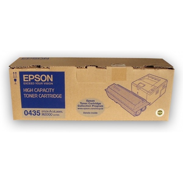 Epson C13S050435/0435 Tonerkartusche schwarz, 8.000 Seiten/5%