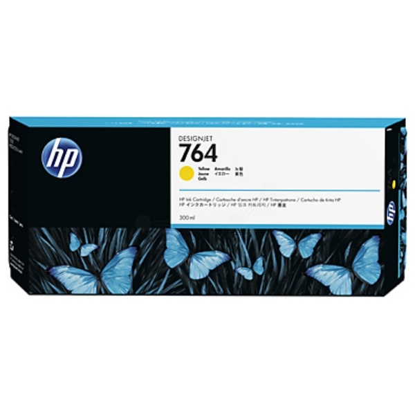 HP C1Q15A/764 Tintenpatrone gelb 300ml