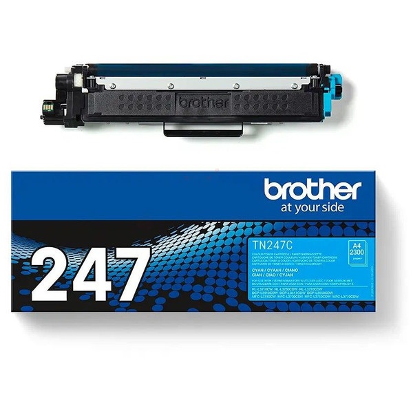 Brother TN-247C Toner-Kit cyan, 2.300 Seiten ISO/IEC 19752