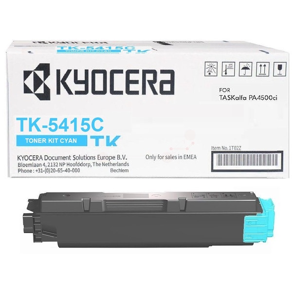 Kyocera 1T02Z7CNL0/TK-5415C Toner-Kit cyan, 13.000 Seiten ISO/IEC 19752