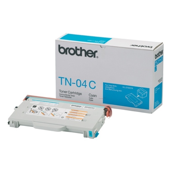 Brother TN-04C Toner cyan, 6.600 Seiten/5%