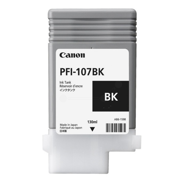 Canon 6705B001/PFI-107BK Tintenpatrone schwarz 130ml