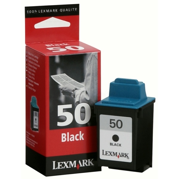 Lexmark 17G0050E/50 Druckkopfpatrone schwarz, 410 Seiten 22ml