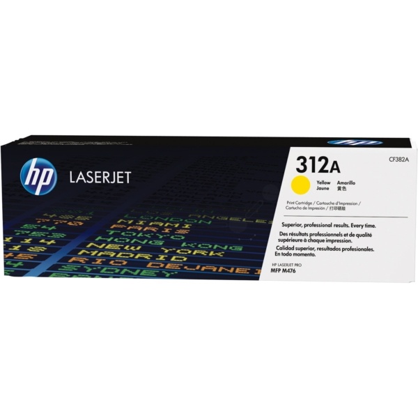 HP CF382A/312A Tonerkartusche gelb, 2.700 Seiten ISO/IEC 19798