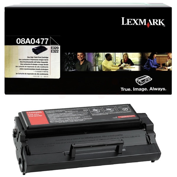 Lexmark 08A0477 Tonerkartusche schwarz, 6.000 Seiten/5%