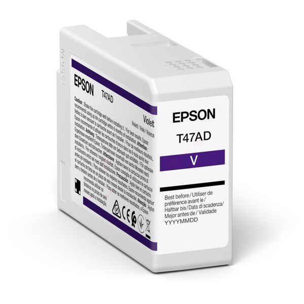 Epson C13T47AD00/T47AD Tintenpatrone violett 50ml