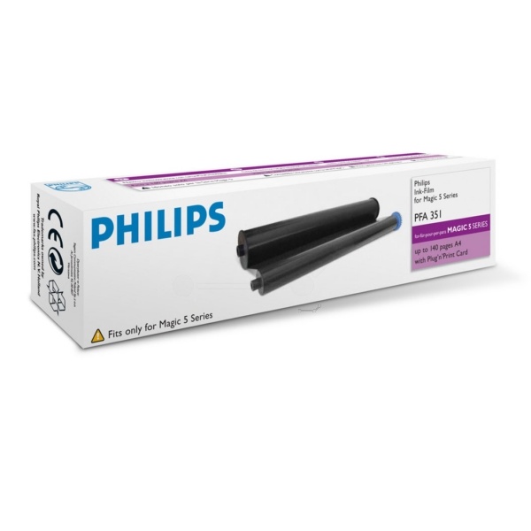 Philips PFA-351/252422040 Thermo-Transfer-Rolle, 140 Seiten