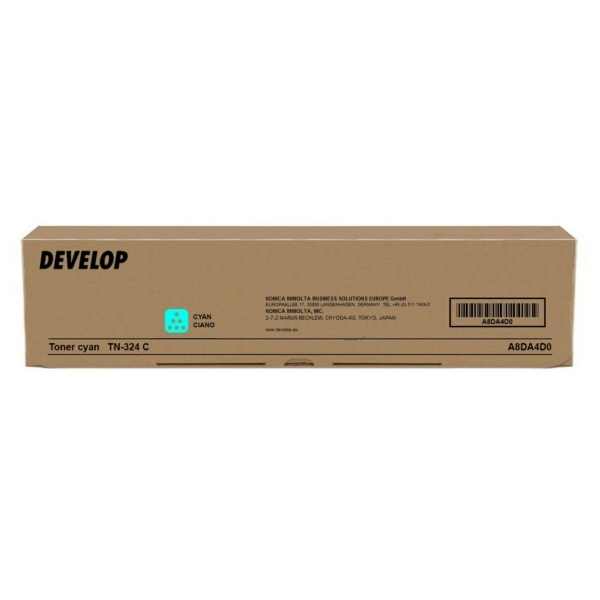 Develop A8DA4D0/TN-324C Toner cyan, 26.000 Seiten