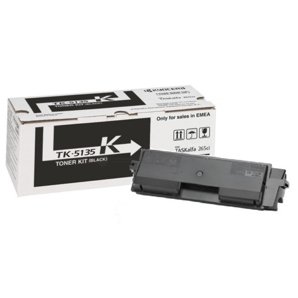 Kyocera 1T02PA0NL0/TK-5135K Toner-Kit schwarz, 10.000 Seiten/5%