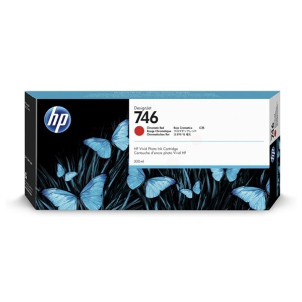 HP P2V81A/746 Tintenpatrone rot chromatic 300ml