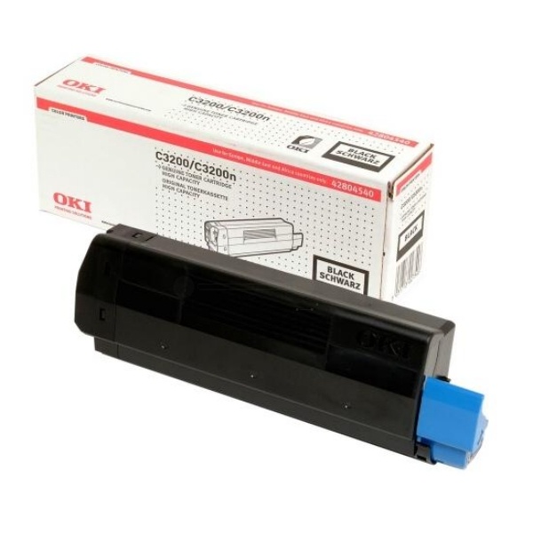 OKI 42804540 Toner schwarz, 3.000 Seiten/5%