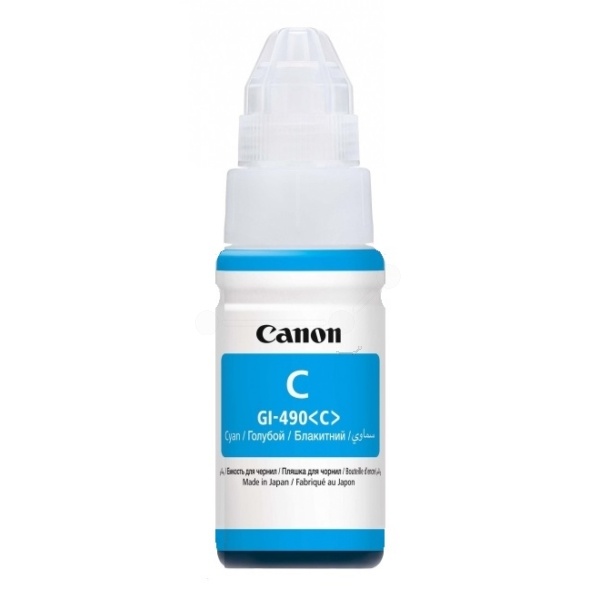 Canon 0664C001/GI-490C Tintenflasche cyan, 7.000 Seiten 70ml