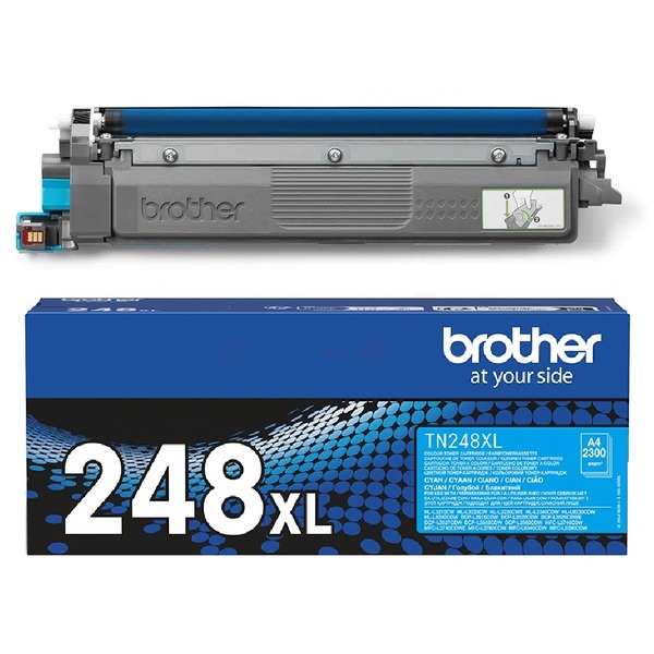 Brother TN-248XLC Toner-Kit cyan High-Capacity, 2.300 Seiten ISO/IEC 19752