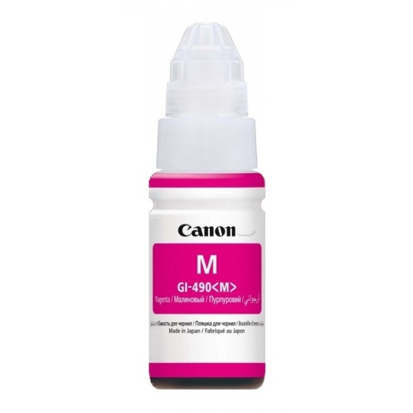 Canon 0665C001/GI-490M Tintenflasche magenta, 7.000 Seiten 70ml