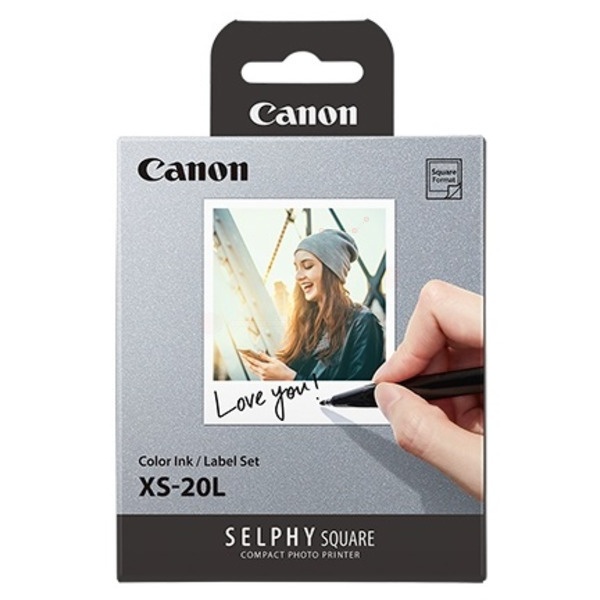 Canon 4119C002/XS-20L Fotokartusche Etiketten 68x68cm, 20 Seiten