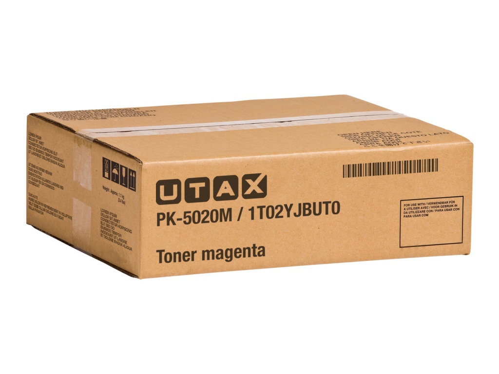 Utax 1T02YJBUT0/PK-5020M Toner-Kit magenta, 5.000 Seiten ISO/IEC 19752