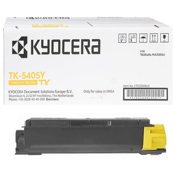 Kyocera 1T02Z6ANL0/TK-5405Y Toner-Kit gelb, 10.000 Seiten ISO/IEC 19752