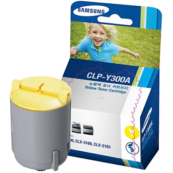 Samsung CLP-Y300A/ELS Toner gelb, 1.000 Seiten/5%