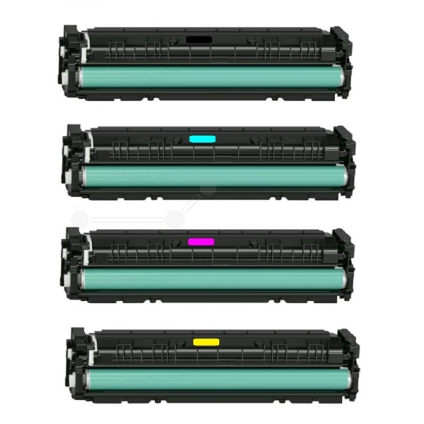 Kompatibel PRTHPCF403ABASIC Toner MultiPack Bk,C,M,Y, 4x1.400 Seiten 1500pg + 3x1400pg VE=4 (ersetzt HP 201A/CF400A 201A/CF401A 201A/CF402A 201A/CF403A)