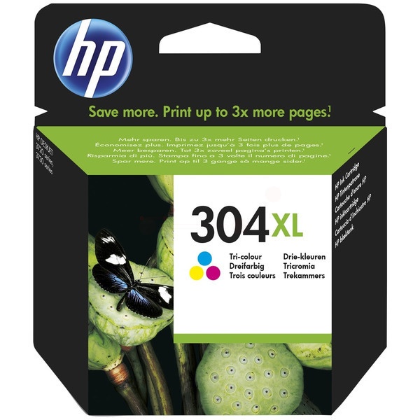 HP N9K07AE/304XL Druckkopfpatrone color High-Capacity, 300 Seiten/5% 7ml