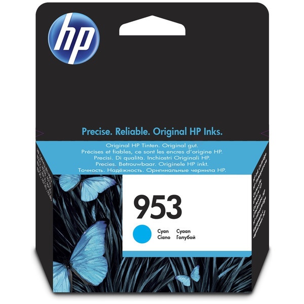 HP F6U12AE/953 Tintenpatrone cyan, 630 Seiten 9ml