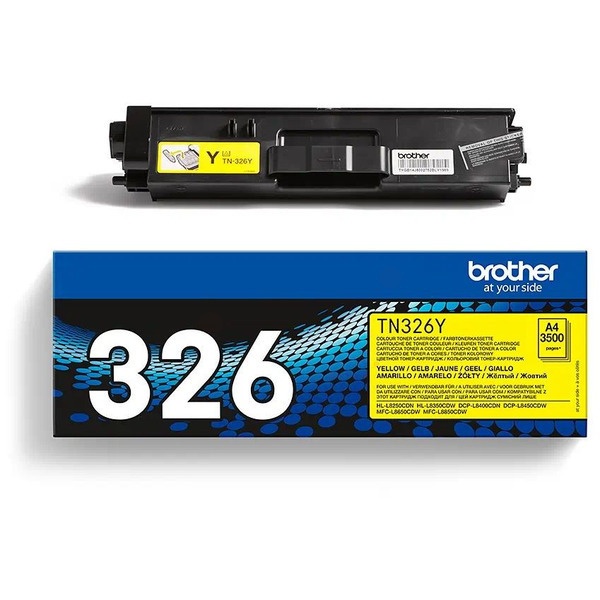 Brother TN-326Y Toner-Kit gelb High-Capacity, 3.500 Seiten ISO/IEC 19798