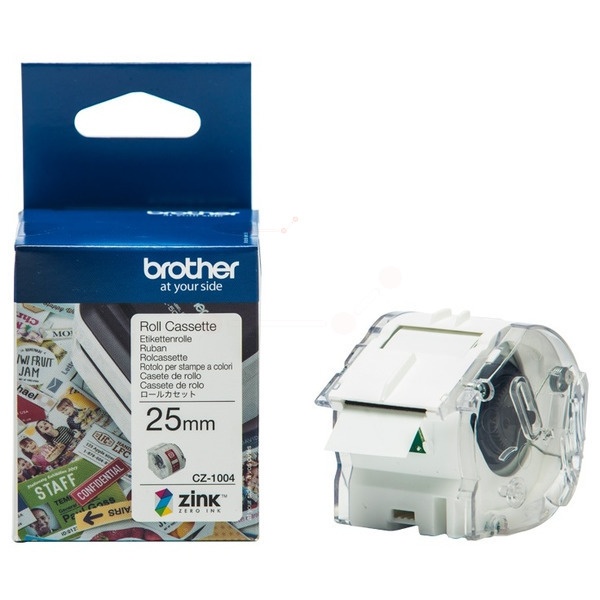 Brother CZ-1004 DirectLabel-Etiketten 25mm x 5m