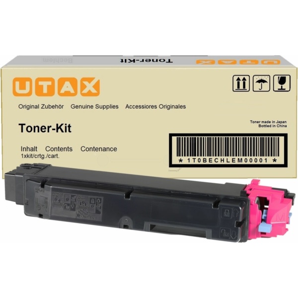 Utax 1T02NSBUT0/PK-5012M Toner-Kit magenta, 10.000 Seiten ISO/IEC 19798