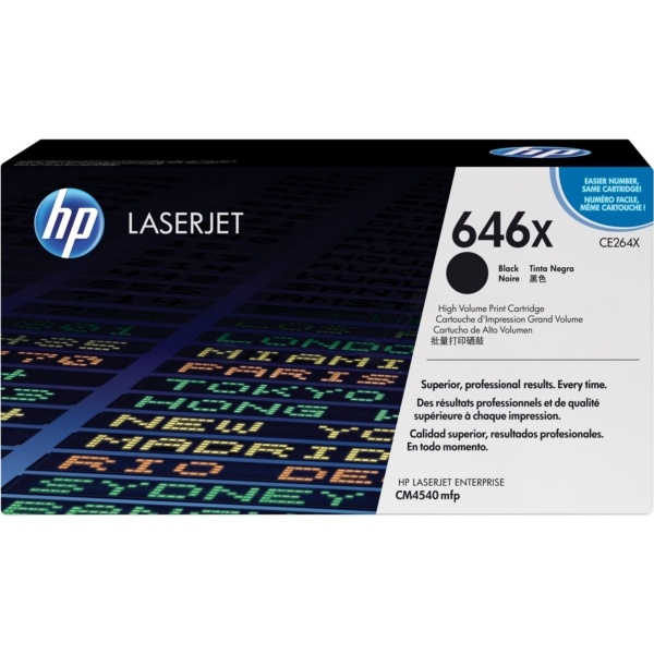 HP CE264X/646X Tonerkartusche schwarz, 17.000 Seiten/5%