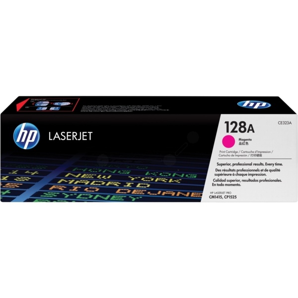 HP CE323A/128A Toner magenta, 1.300 Seiten ISO/IEC 19798