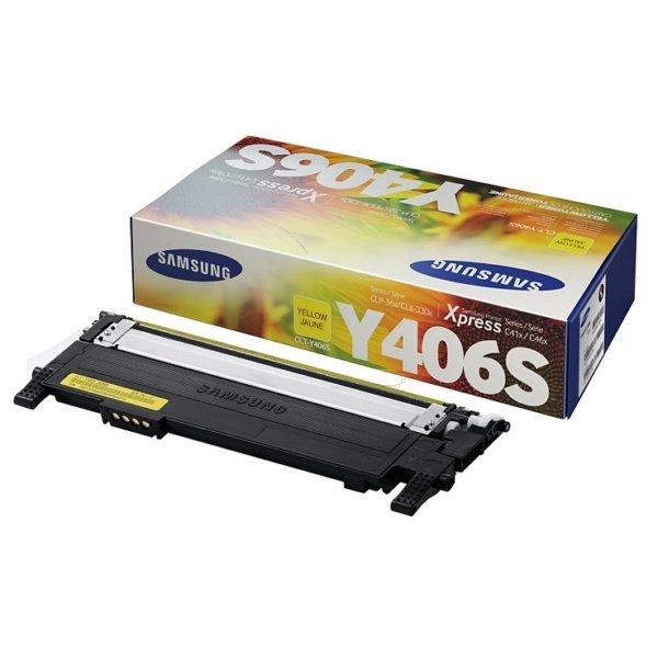 Samsung CLT-Y406S/ELS/Y406 Toner gelb, 1.000 Seiten ISO/IEC 19798