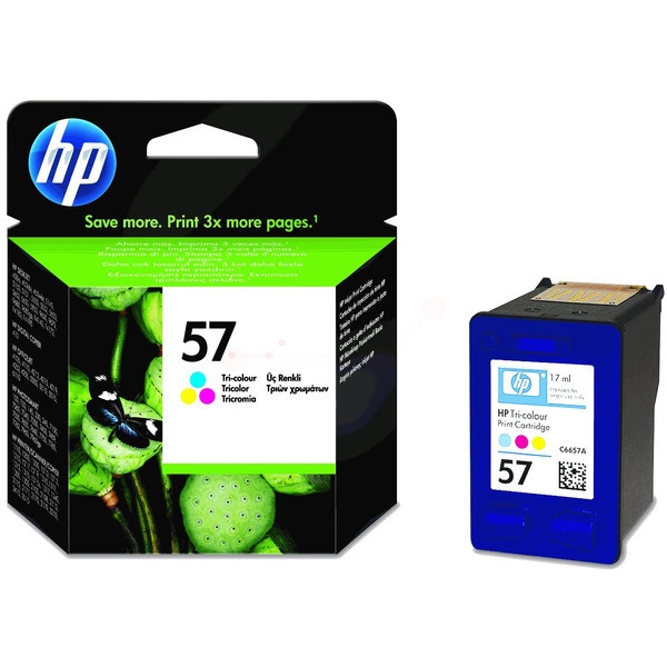 HP C6657AE/57 Druckkopfpatrone color, 500 Seiten ISO/IEC 24711 17ml