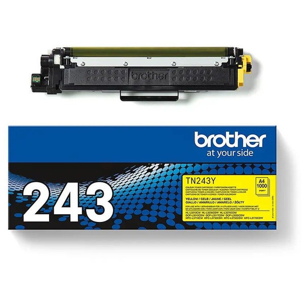 Brother TN-243Y Toner-Kit gelb, 1.000 Seiten ISO/IEC 19752