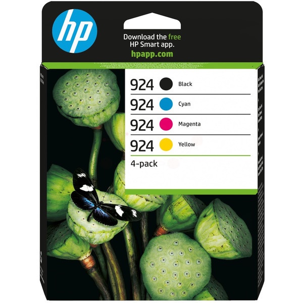 HP 6C3Z1NE/924 Druckkopfpatrone Multipack Bk,C,M,Y 500pg + 3x400pg VE=4