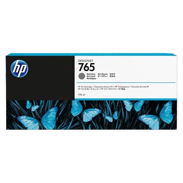 HP F9J54A/765 Tintenpatrone grau dunkel 775ml