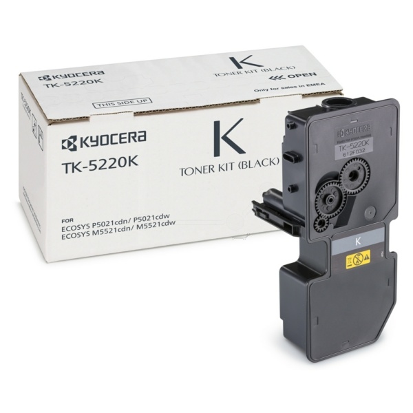 Kyocera 1T02R90NL1/TK-5220K Toner-Kit schwarz, 1.200 Seiten ISO/IEC 19752