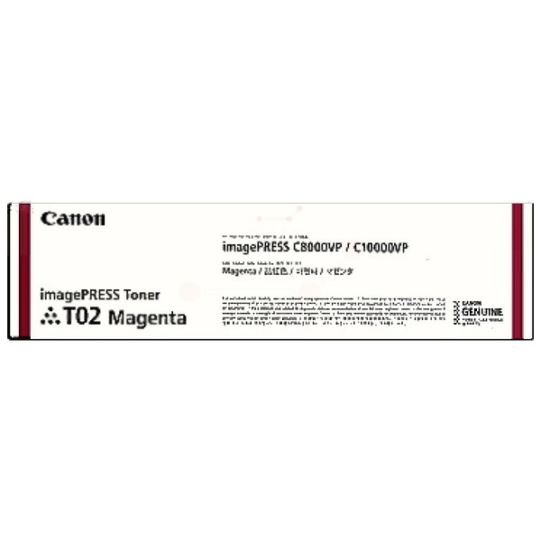 Canon 8531B001/T02 Toner magenta, 43.000 Seiten/5%