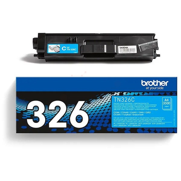 Brother TN-326C Toner-Kit cyan High-Capacity, 3.500 Seiten ISO/IEC 19798