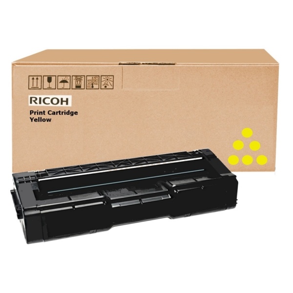 Ricoh 406482/SPC310HE Toner gelb High-Capacity, 6.000 Seiten/5%