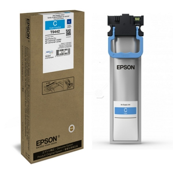 Epson C13T944240/T9442 Tintenpatrone cyan, 3.000 Seiten 19,9ml