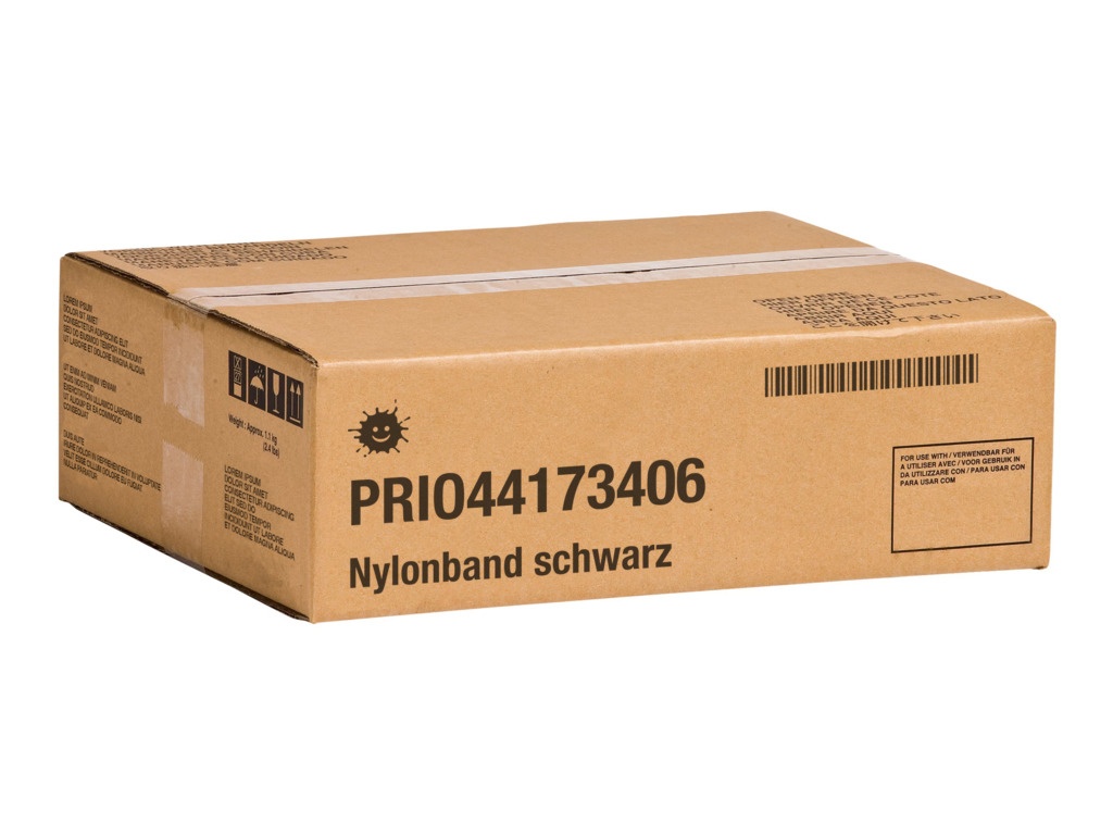 Kompatibel PRIO44173406 Nylonband schwarz (ersetzt OKI 44173406)