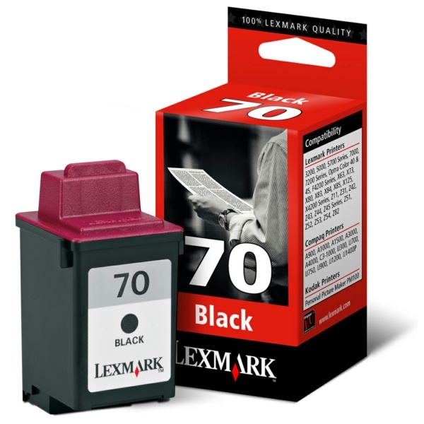 Lexmark 12A1970E/70 Druckkopfpatrone schwarz, 600 Seiten/5%